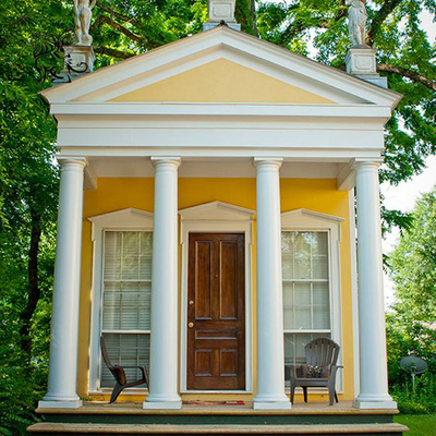 Round Stone Pillar Design Decorative Roman Columns White Marble Balcony Baluster Villa Luxury Fully Customized