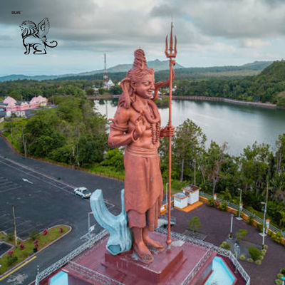 Giant Lord Shiva Statue Bronze Hindu God Sculpture Outdoor Indian Religious Large Custom