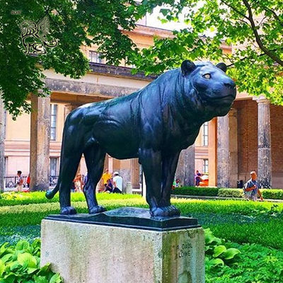 Life Size Bronze Tiger Statue Sculpture Copper Brass Large Outdoor Animal Statues Garden Decoration Custom