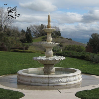 Marble Italian Garden Fountain Modern Front Yard Fountains Home Decor Large Outdoor