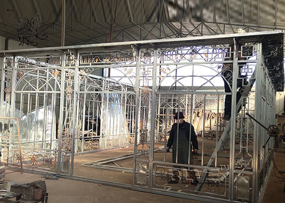Antique Wrought Iron Garden Gazebo Large Iron Products Wedding Decoration