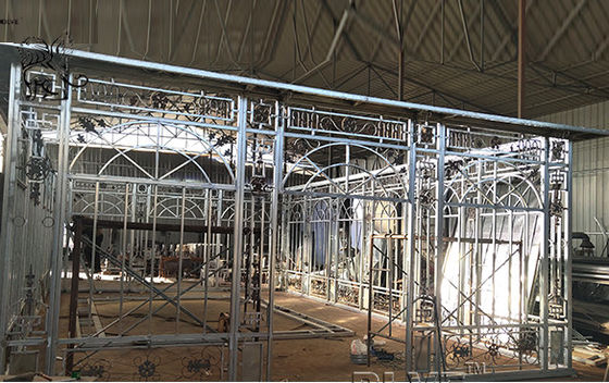 Antique Wrought Iron Garden Gazebo Large Iron Products Wedding Decoration