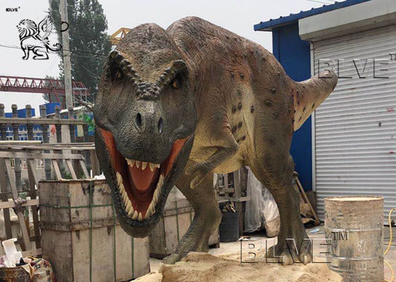 Fiberglass Dinosaur Statue Garden Resin Animals Tyrannosaurus Sculpture