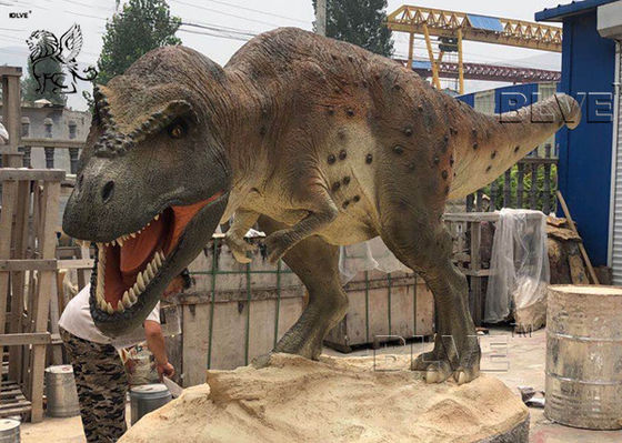 Fiberglass Dinosaur Statue Garden Resin Animals Tyrannosaurus Sculpture