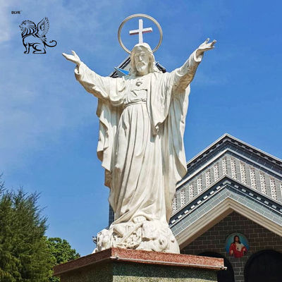 Estatua del Sagrado Corazón de Jesús Estatuas católicas Estatuas cristianas religiosas Decoración al aire libre